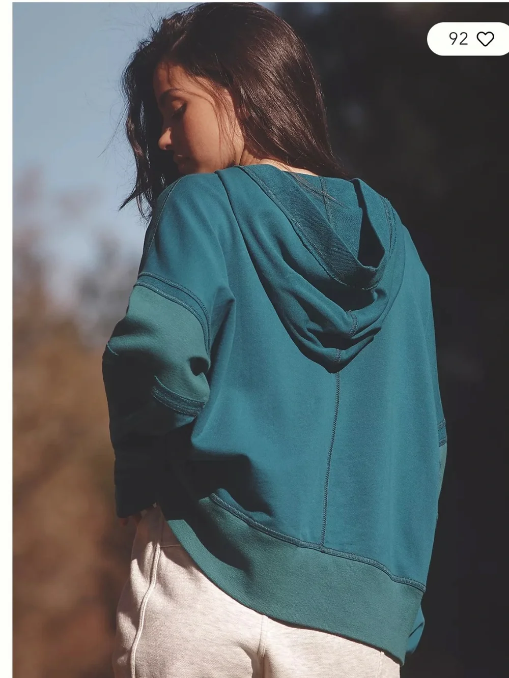 Anthropologie Daily Practice Boxy Pullover size M NWT